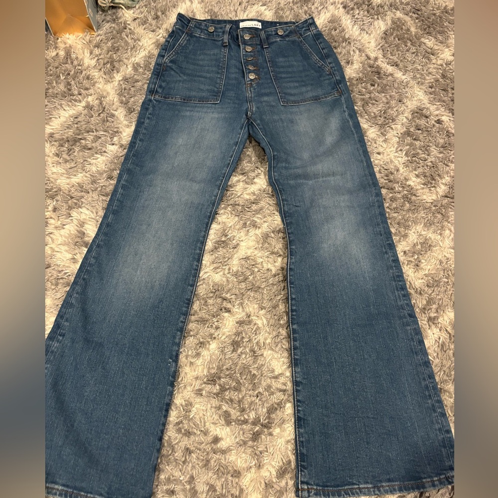 Women's LOFT Blue Denim Jeans - Size 4/27 NWOT
